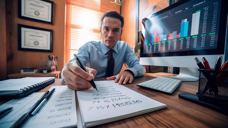 businessman-writing-down-some-problems_926199-3791754