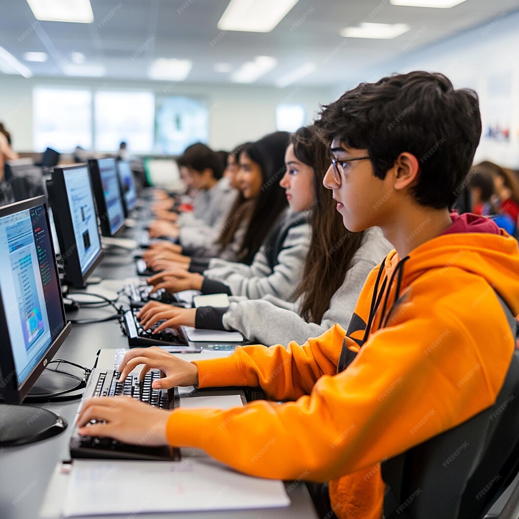 quothightech-coding-workshop-with-advanced-equipmentquot_1324785-135757